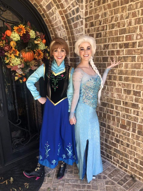 princess party snow sisters